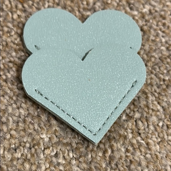 Heart-Shaped Leather Bookmark Set of 2 - Various Colors - Picture 12 of 12